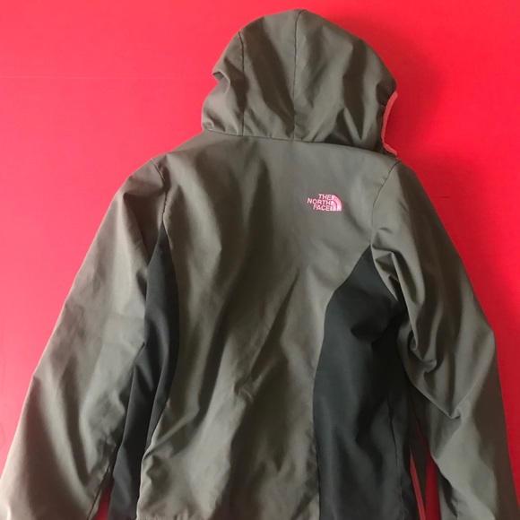 North Face all weather girls fleece-lined jacket - Picture 5 of 8